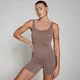 MP Tempo Rib Seamless Unitard för kvinnor – Hazelnut
