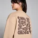 MP Women's Tempo Oversized Chill Out Graphic Sweatshirt – Cream