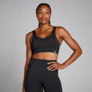 MP Women's Tempo Ultra Bonded Sports Bra – Black - Size XS
