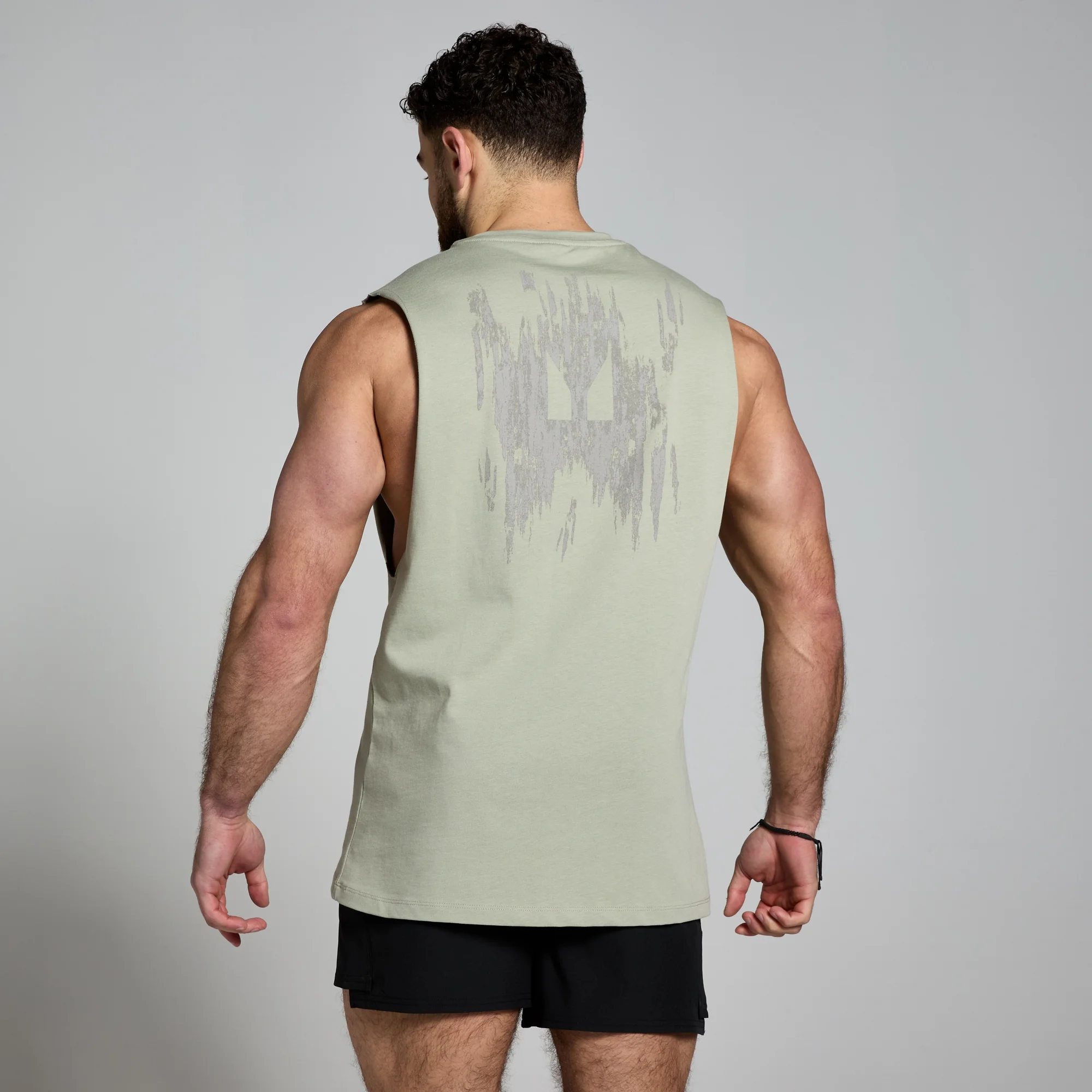 MP Men's Clay Graphic Tank – Sea Grass - XS Bild 1