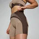 MP Women's Contrast Rib Seamless Cycling Shorts – Cashmere/Espresso