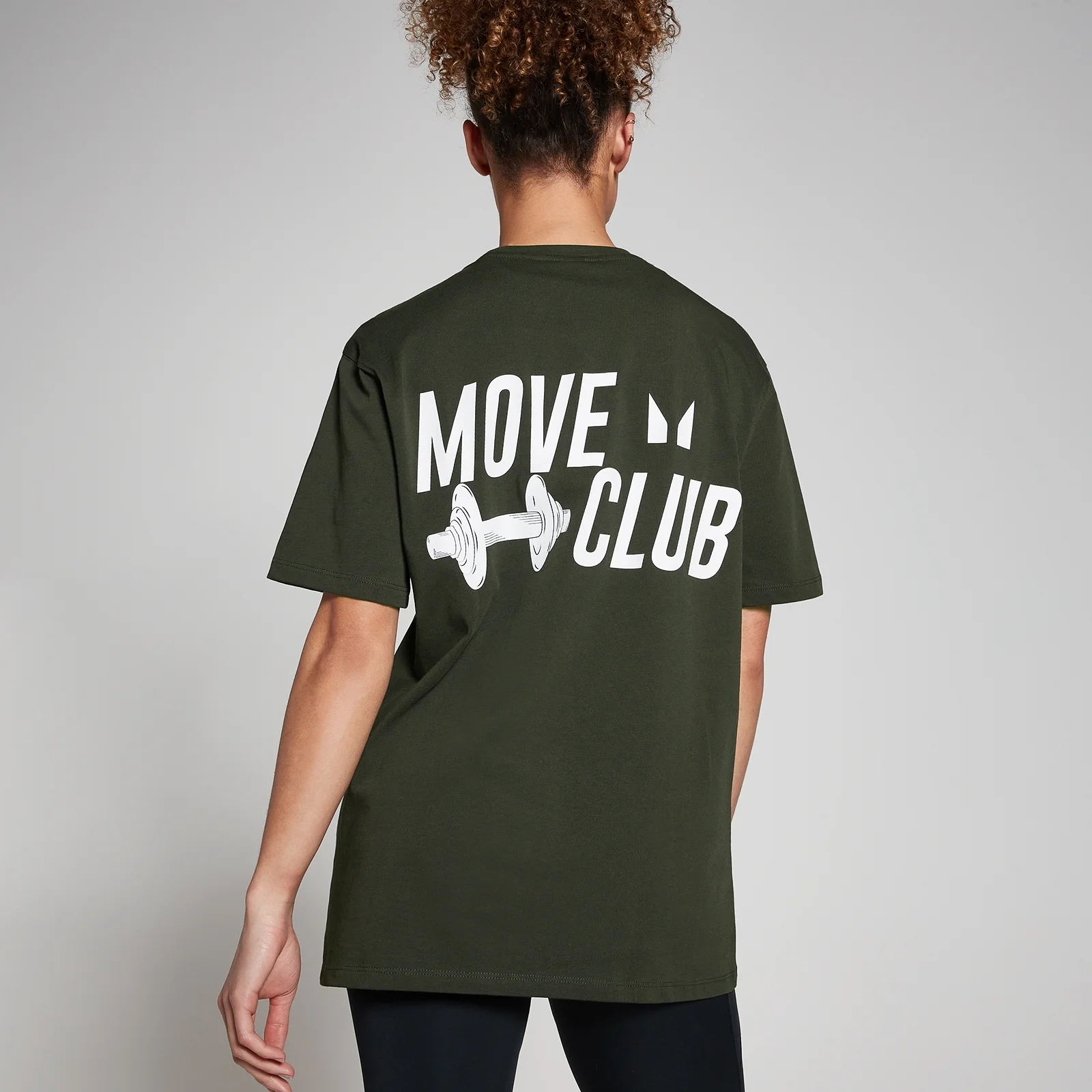 MP Oversized Move Club T-Shirt – Forest Green - XXL-XXXL Bild 1