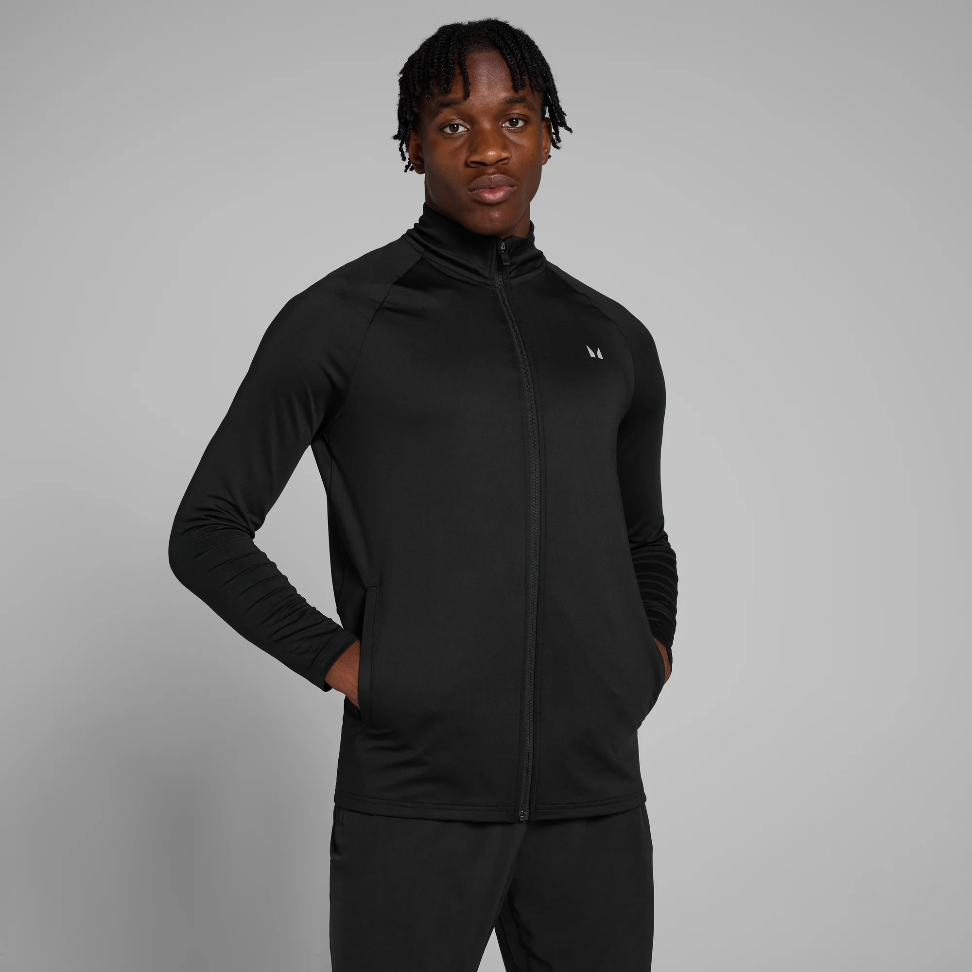 MP Men's Training Full Zip Track Top – Black - XS Bild 1