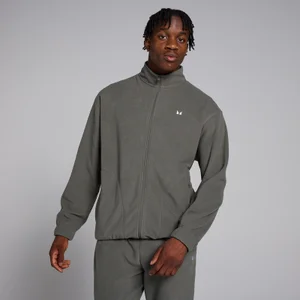 MP Men's Zip Through Fleece – Gun Metal - Size M