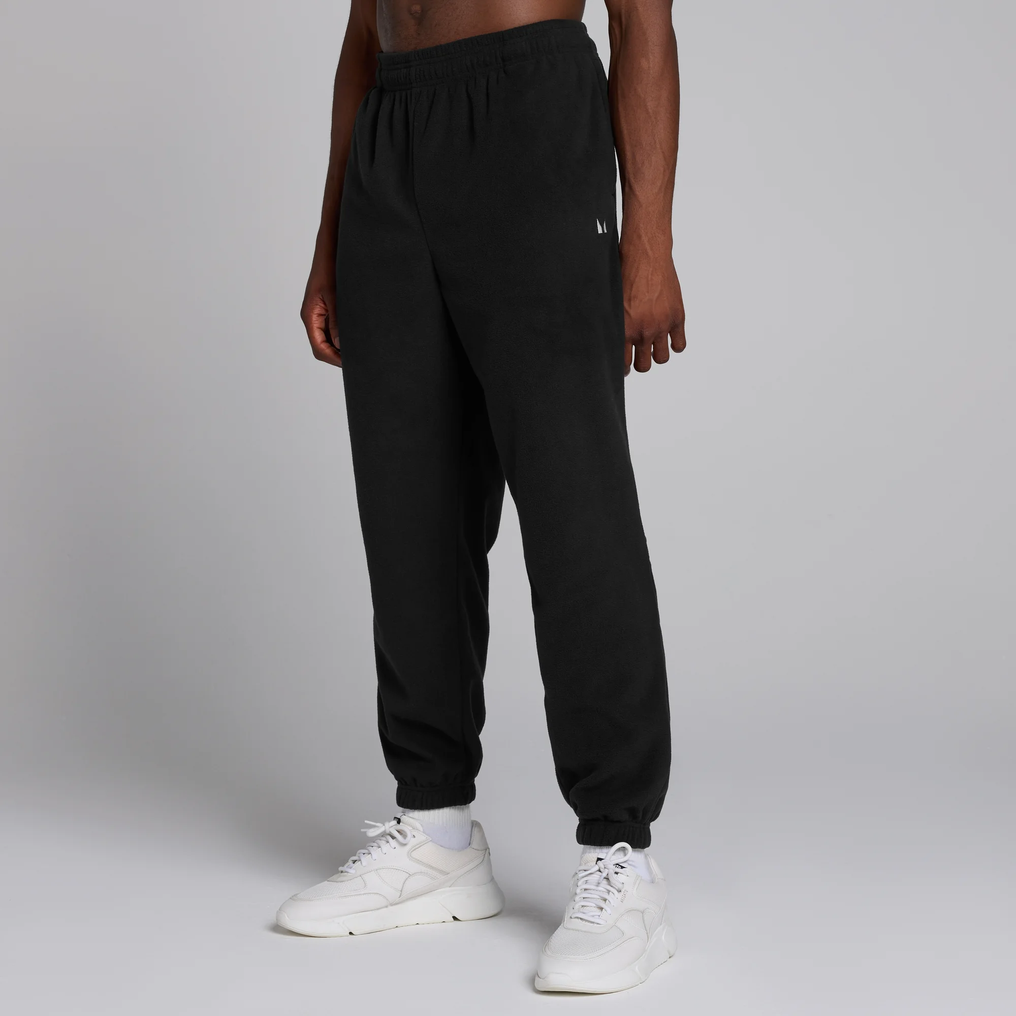 MP Men's Fleece Joggers – Black - L Bild 1