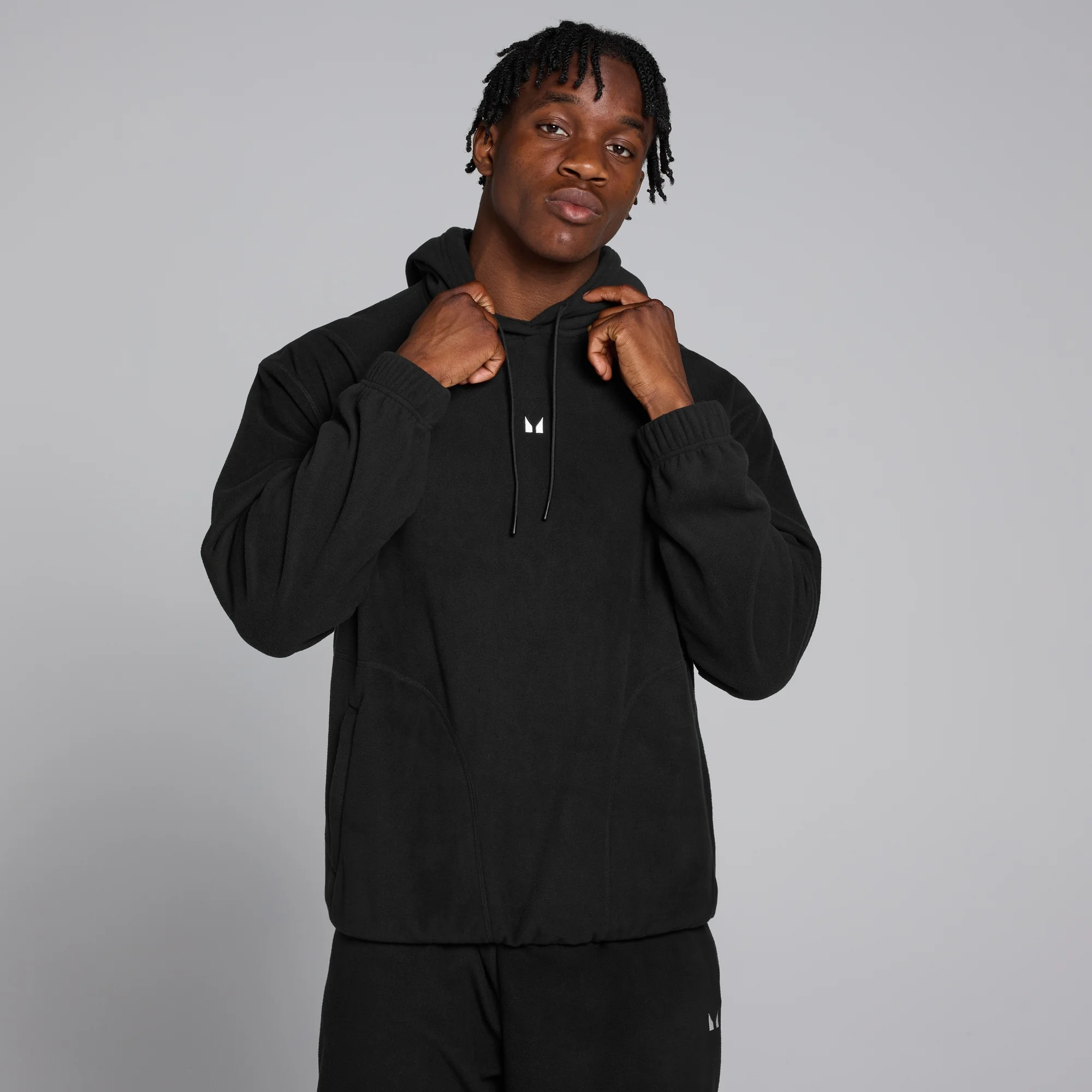 MP Men's Overhead Fleece – Black - S Bild 1