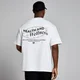 MP Men's Health & Wellness Graphic Oversized T-Shirt – White