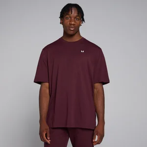 MP Men's Rest Day Oversized T-Shirt – Deep Berry - Size XS
