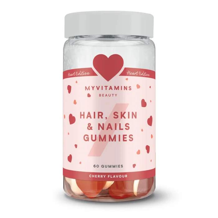 Hair, Skin & Nails Gummies – Layered Heart