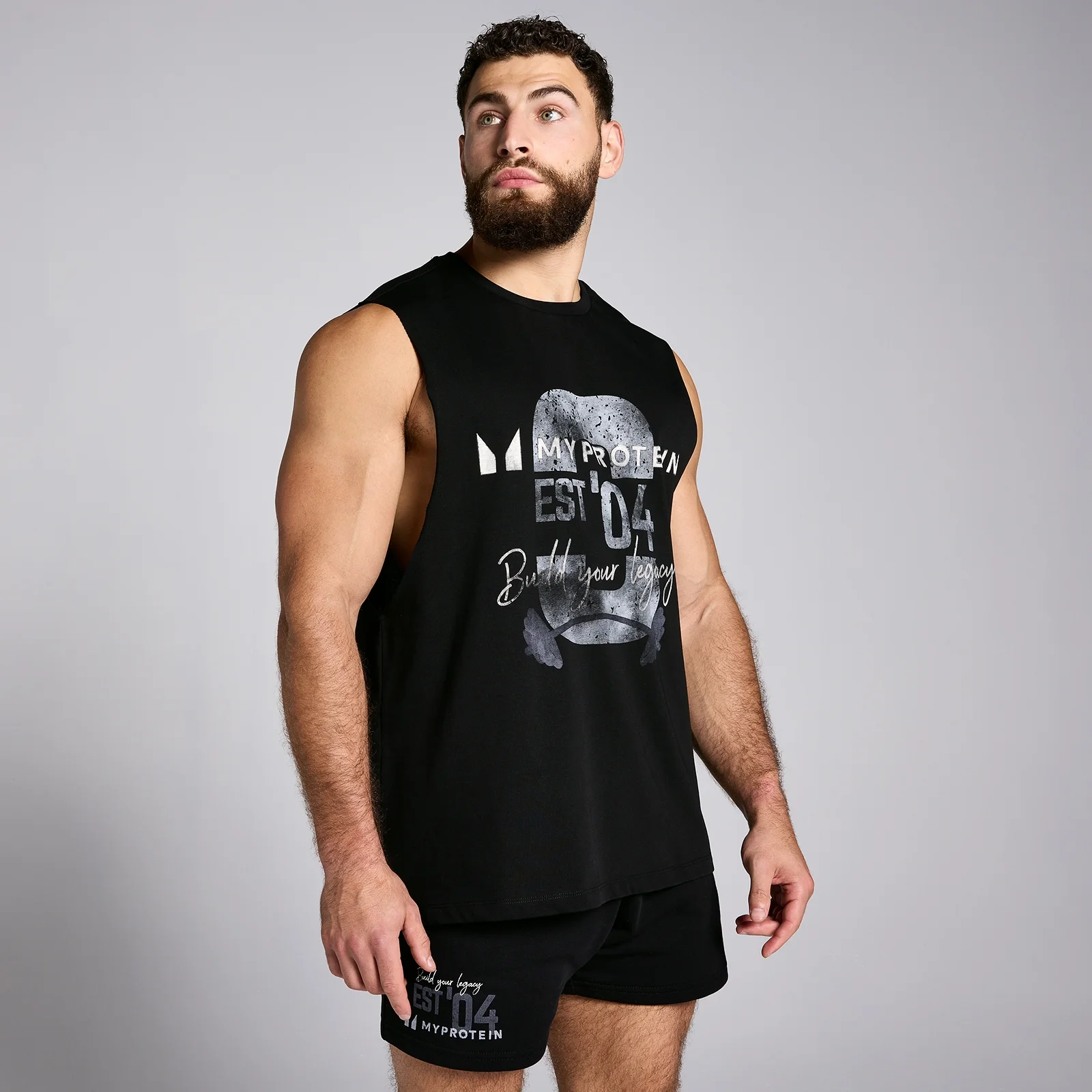 MP Men's Origin Graphic Vest – Black - XS Bild 1