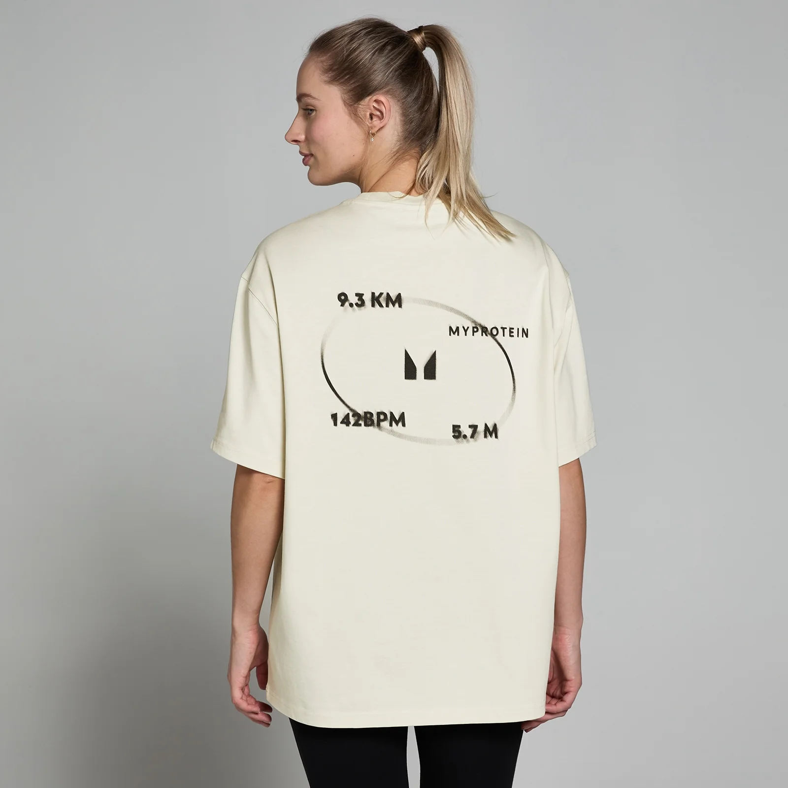 MP Women's Tracking Graphic T-Shirt – Natural - S-M Bild 1