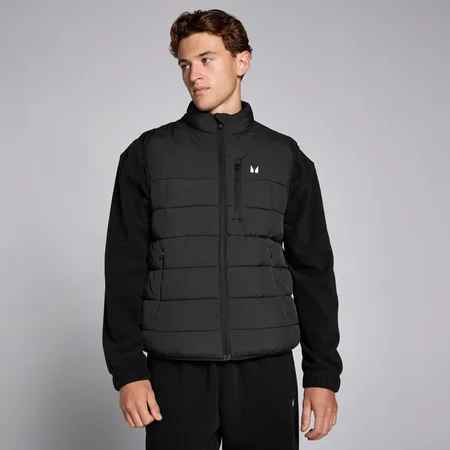 MP Men's Light Padded Gilet – Svart