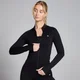 MP Women's Shape Seamless Zip Through Jacket – Black