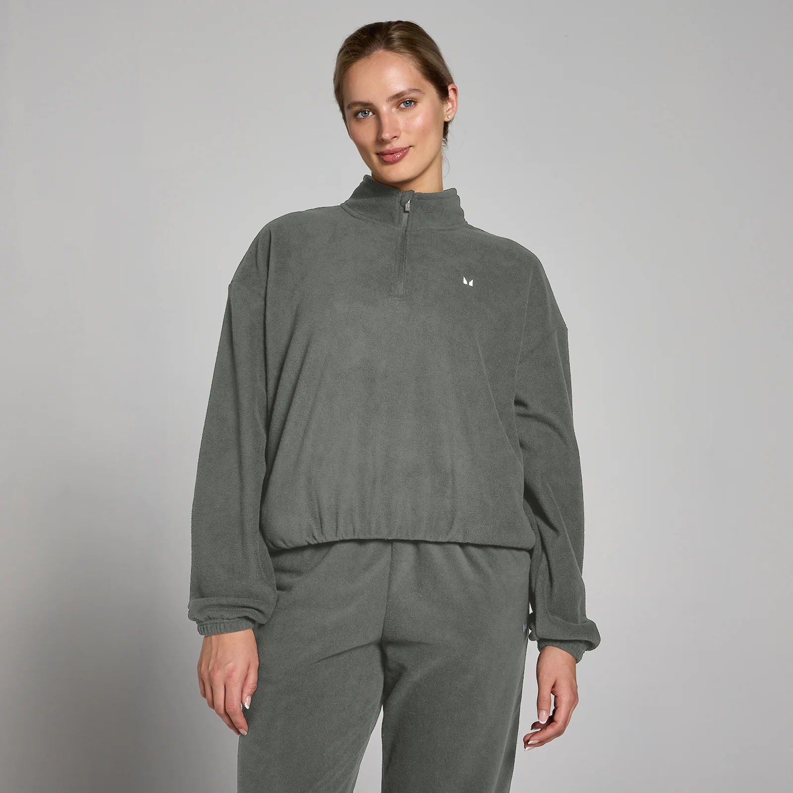 MP Women's Funnel Neck 1/4 Zip Fleece – Gunmetal - M Bild 1