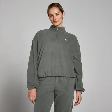 MP Women's Funnel Neck 1/4 Zip Fleece – Gunmetal