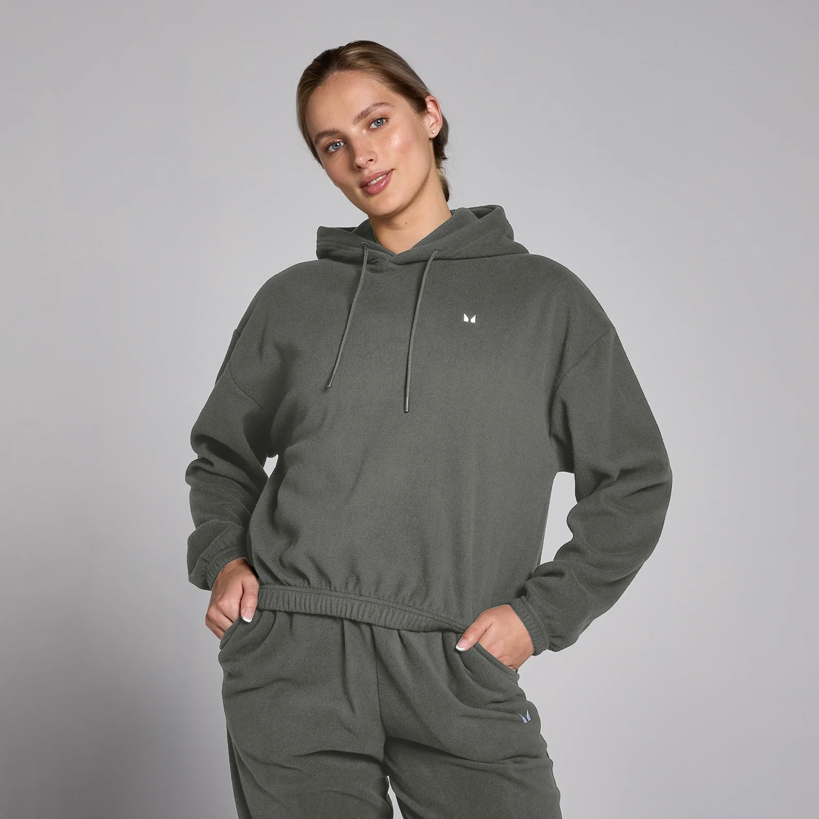 MP Women's Fleece Hoodie – Gunmetal - L Bild 1