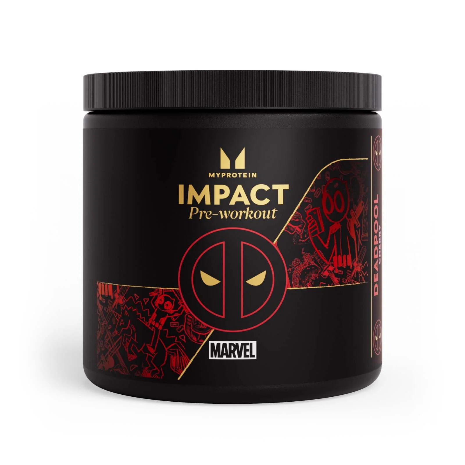 Impact Pre-Workout – Deadpool - 40servings - Cherry Bild 1