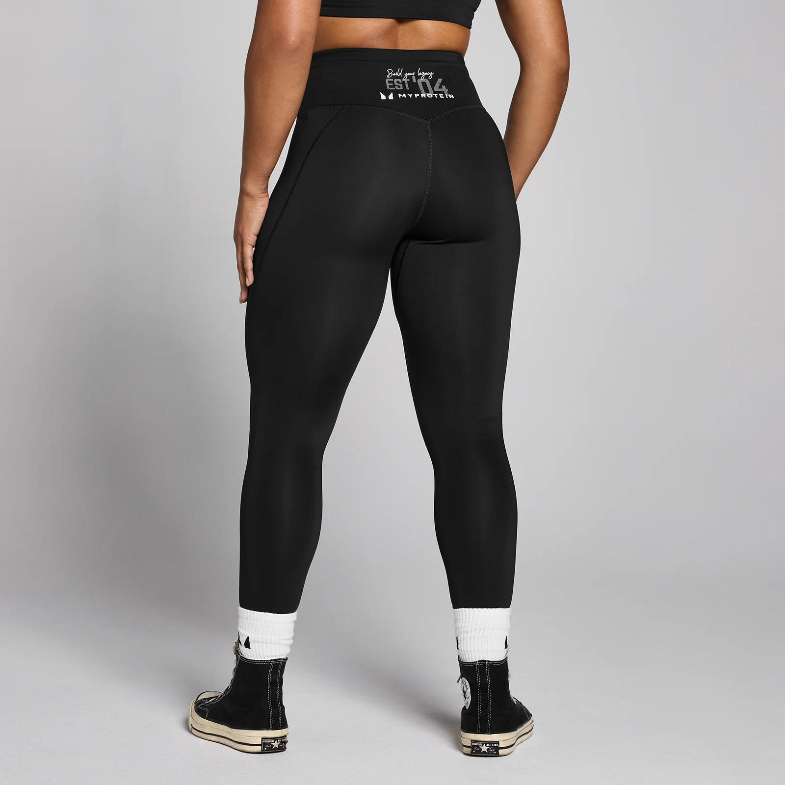 MP Women's Origin Graphic Training Leggings – Black - XS Bild 1