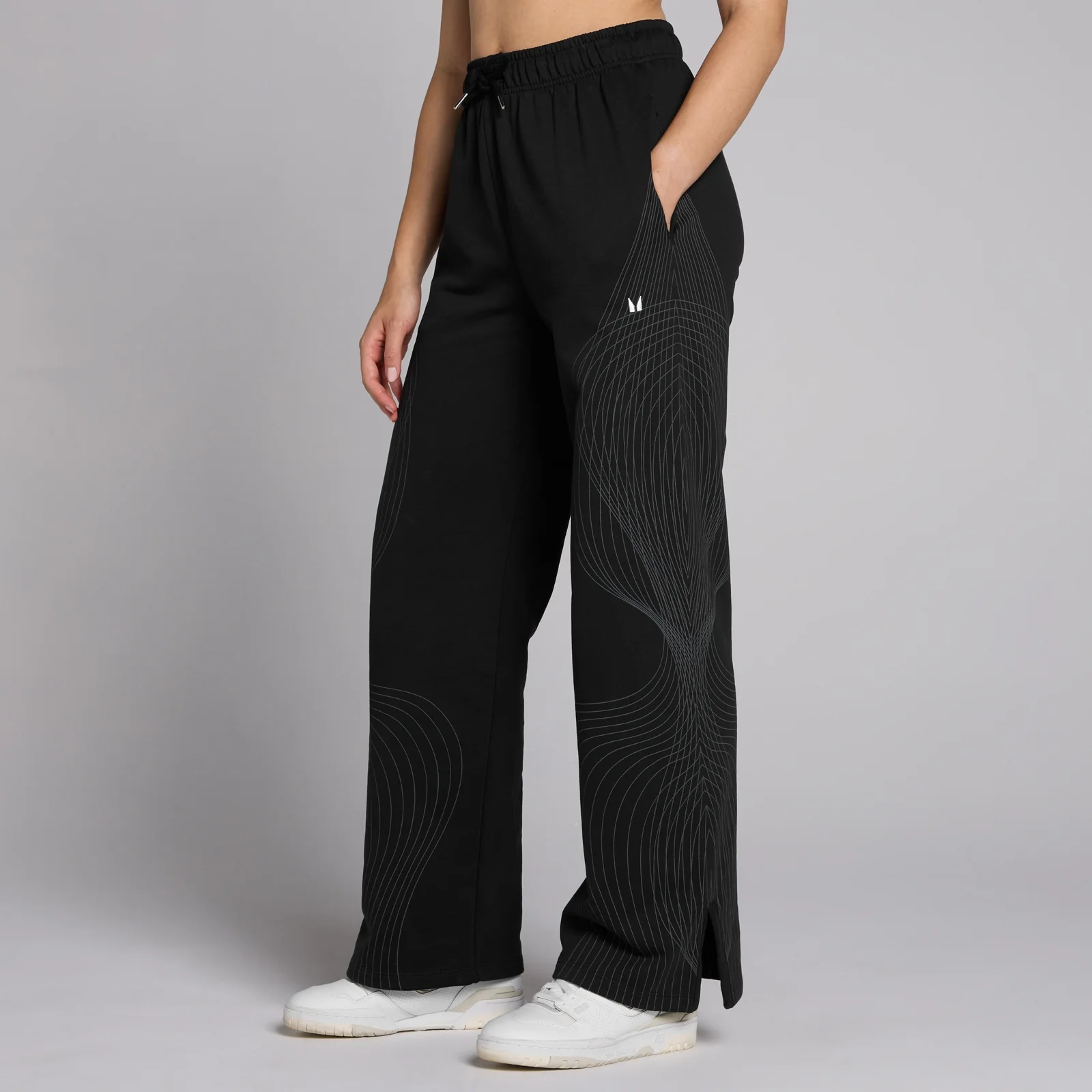 MP Women's Tempo Graphic Straight Leg Joggers – Black - XS Bild 1