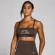 MP Women's Origin Graphic Training Sports Bra − Coffee