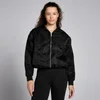 MP Women's Lifestyle Nylon Bomber Jacket – Black