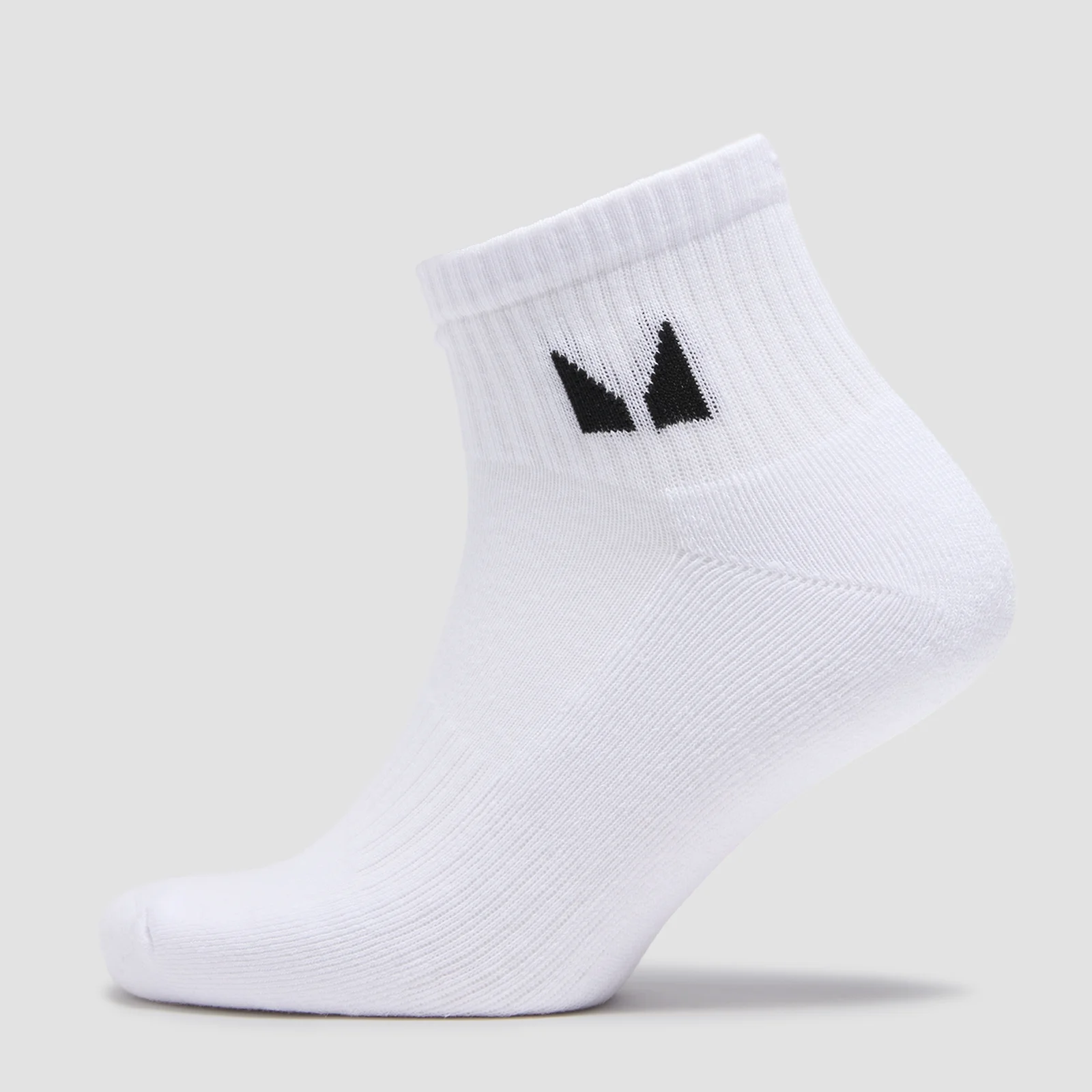MP Unisex Ankle Socks (3 Pack) - White - UK 2-5 Bild 1
