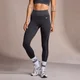MP Women's Seamless Rib Leggings – Black