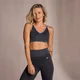 MP Women's V-Neck Seamless Bra – Black