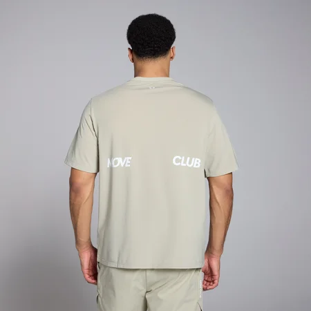 MP Men's Tempo Graphic Oversized T-Shirt – Salt Grey