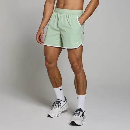 MP Men's Tempo Binding 5 Inch Shorts – Frost Green