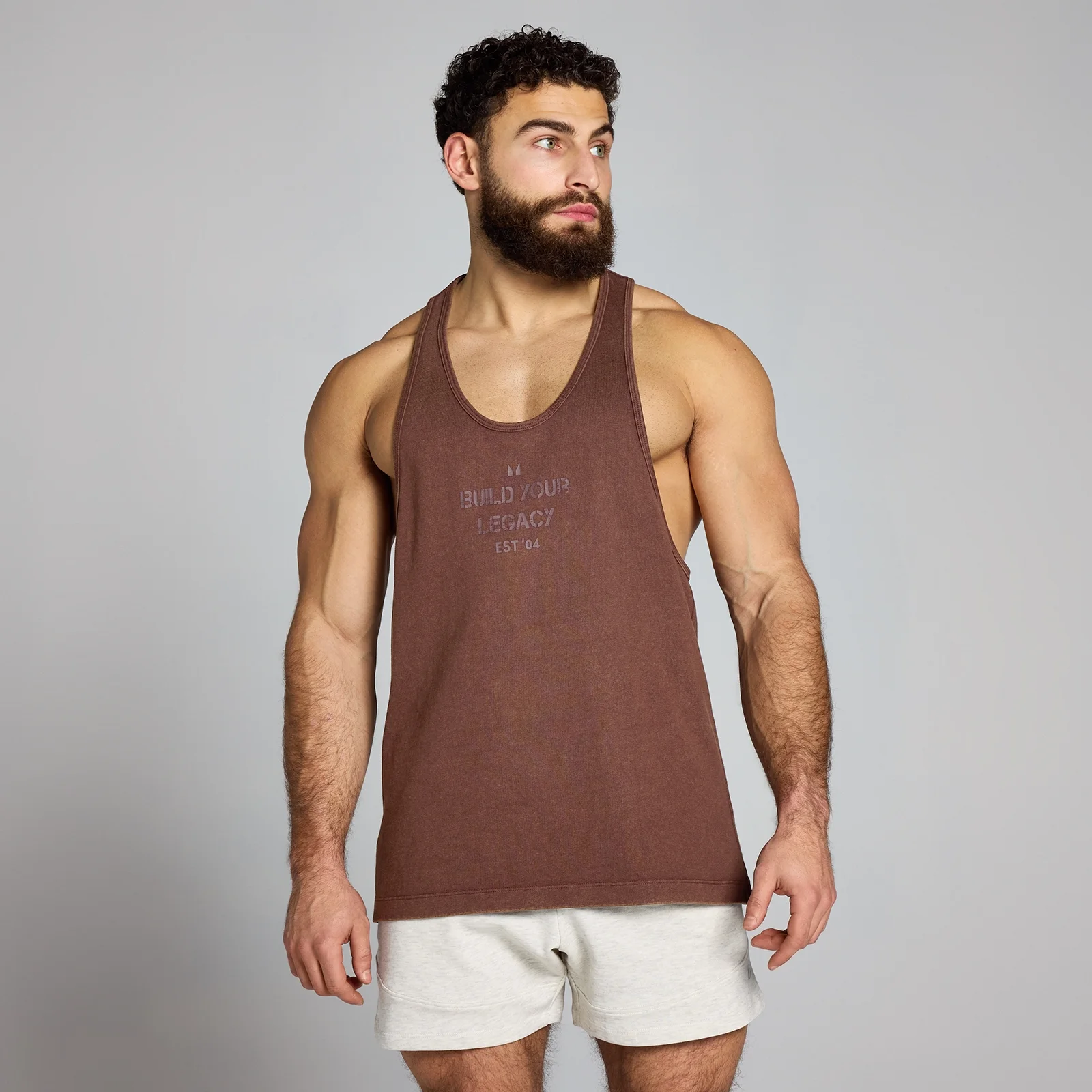 MP Men's Origin Washed Graphic Stringer – Penny - XS Bild 1