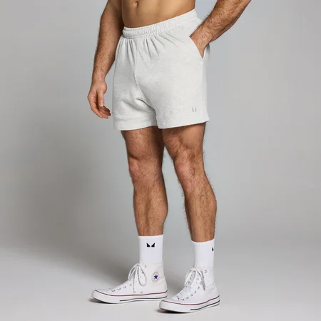 MP Men's Origin Washed Graphic Sweatshorts – Grey Marl