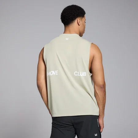MP Men's Tempo Graphic Oversized Tank – Salt Grey