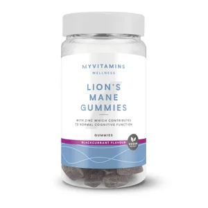 Tuggtabletter med svamp - Flavour Lion's Mane (Focus) - Blackcurrant