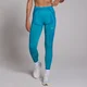 MP Women's Tempo Seamless Hybrid Leggings – Ocean Blue