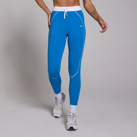 MP Women's Tempo Contrast Drawstring Leggings – Cobalt Blue