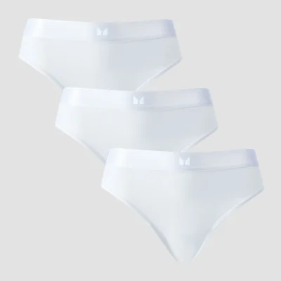 MP Women's Mid Rise Bikini Brief (3-pack) – White - L Bild 6