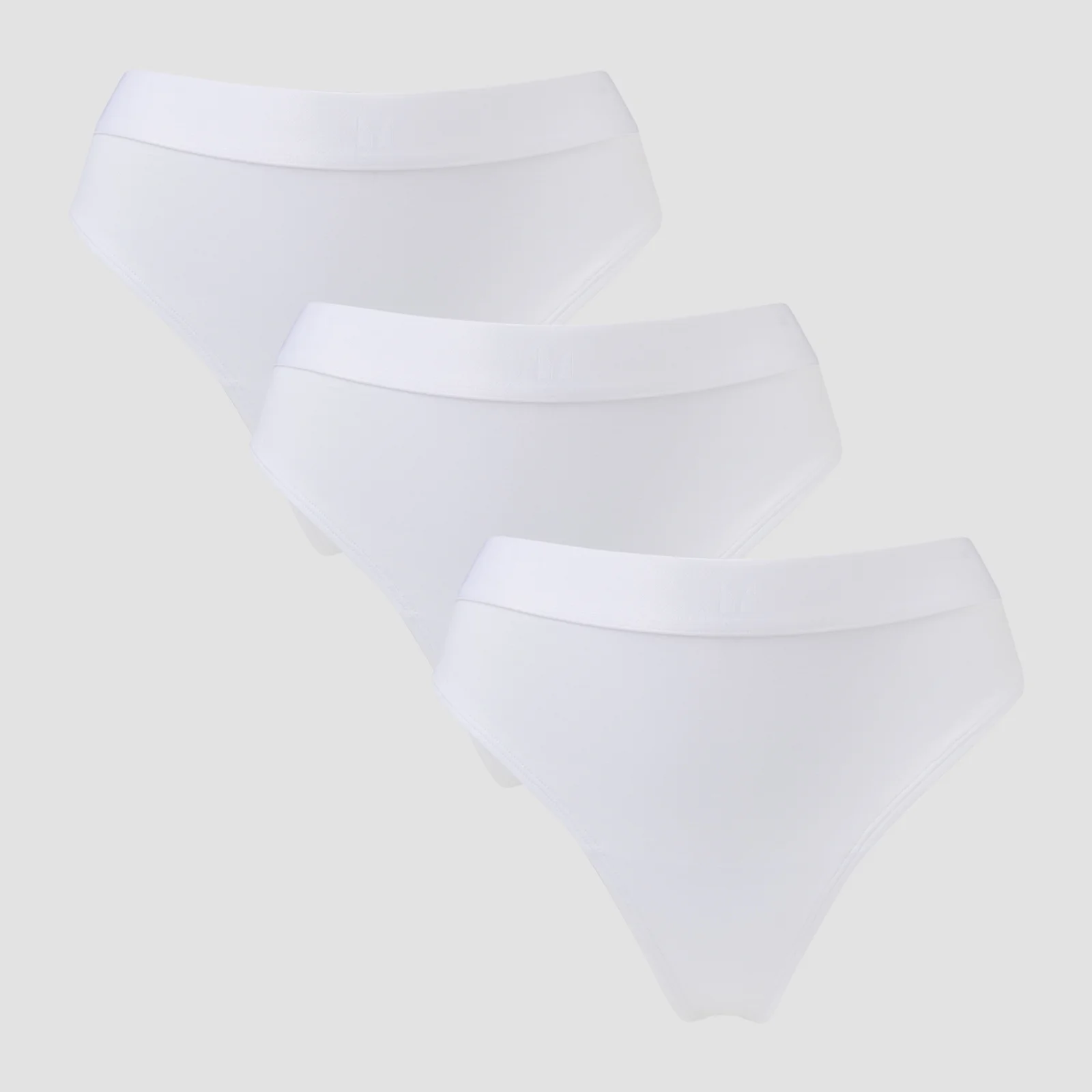 MP Women's Mid Rise Thong (3-pack) – White - S Bild 1