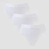 MP Women's Mid Rise Thong (3-pack) – White