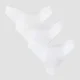 MP Women's Mid Rise No VPL Thong (3-pack) – White