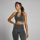 MP Women's Tempo Seamless Halter Neck Bra – Night Grey