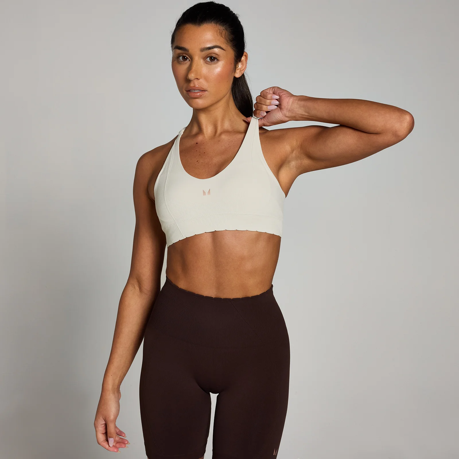 MP Women's Tempo Ultra Seamless Sports Bra – Mist - XXL Bild 1