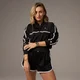 MP X Tatiana Contrast Track Zip Up Jacket – Black