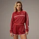 MP X Tatiana Contrast Track Zip Up Jacket – Washed Rust