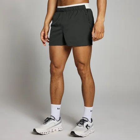 MP Men's Tempo 3-Inch Woven Training Shorts – Washed Black