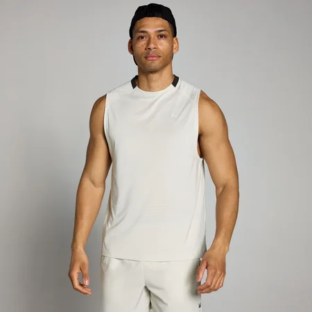 MP Men's Tempo Gridded Tank – Mist