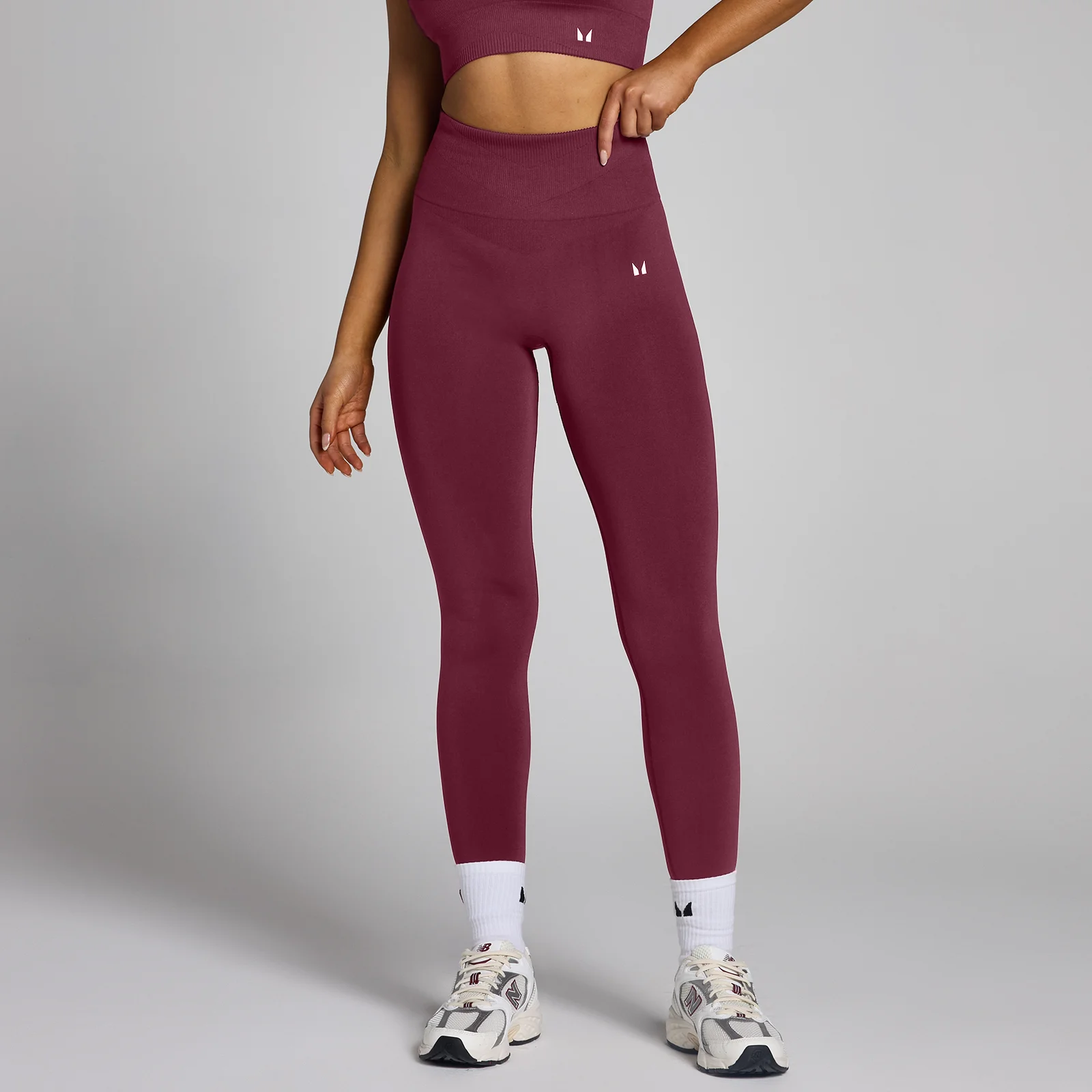 MP Women's Tempo Seamless Leggings – Red Wine - L Bild 1