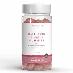 Sockerfria Hair, Skin, & Nails Gummies - Flavour Sugar Free Strawberry