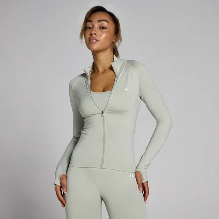 MP Women's Shape Seamless Zip Through Jacket