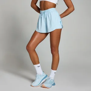 MP Women's Tempo 2 In 1 Floaty Shorts – Baby Blue - Size XXL